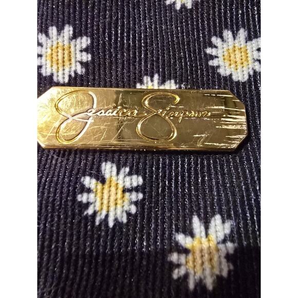 Jessica Simpson Black W/Daisy's Corduroy Backpack - Picture 2 of 7